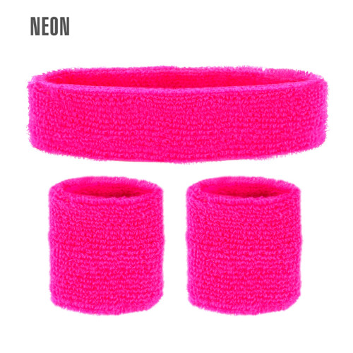 SET BANDEAU ROSE NEON