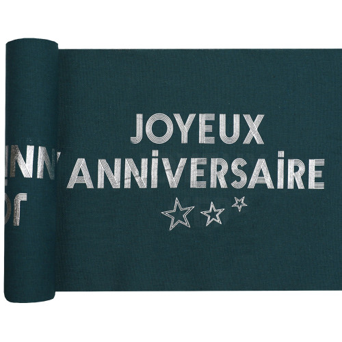 CH TABLE STAR DU JOUR BLEU CANARD