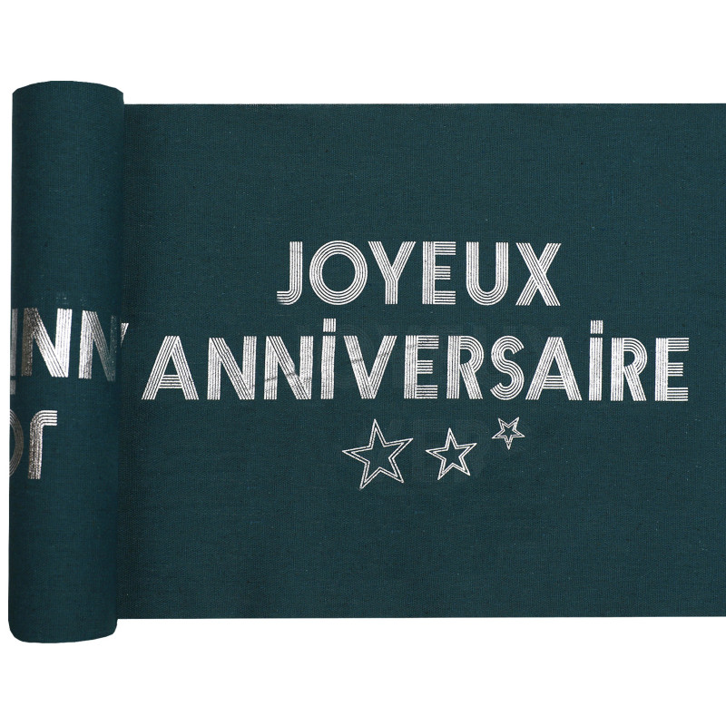 CH TABLE STAR DU JOUR BLEU CANARD