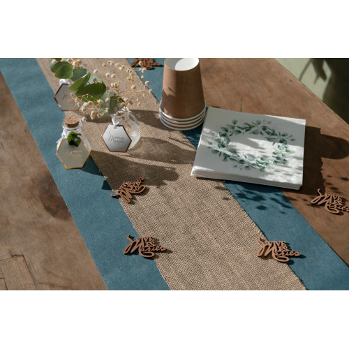 CH.TABLE JUTE NATUREL 5M