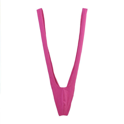 SLIP MANKINI ROSE