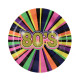 10 ASSIETTES 80'S MULTICOLORE