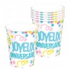 6 GOBELETS J.ANNIVERSAIRE