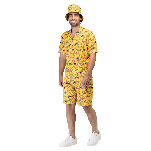 SET LUCKY DUCK (CHAPEAU, CHEMISE,PANTALON)