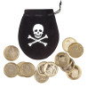 POCHE DE PIRATE AVEC 12 PIÈCES