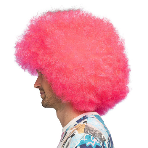 PERRUQUE SUGAR ROSE FLUO UV