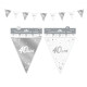 GUIRL FANION 40 ANS METAL ARGENT