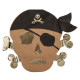 16 SERVIETTES PIRATE 33X26.2CM