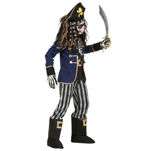 SQUELETTE CAPITAINE PIRATE 140CM