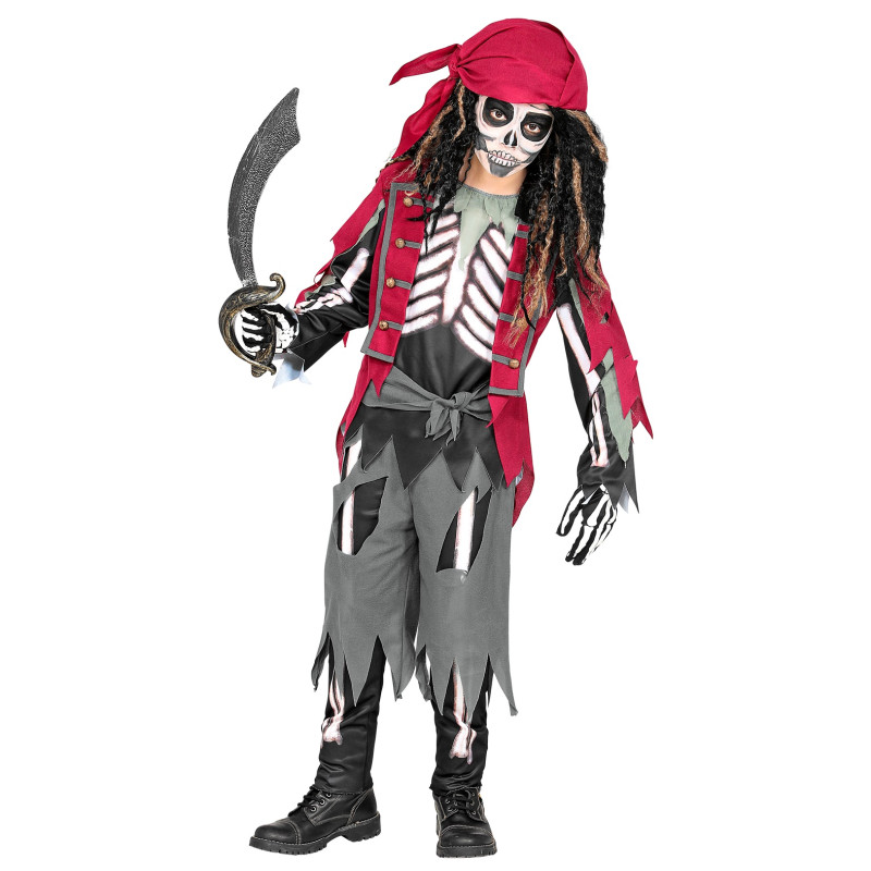 SQUELETTE SQUELETTE PIRATE 116CM