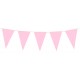 GUIRLANDE ROSE 10M PLASTIQUE