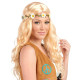 PERRUQUE HIPPIE/MEDIEVALE BLONDE