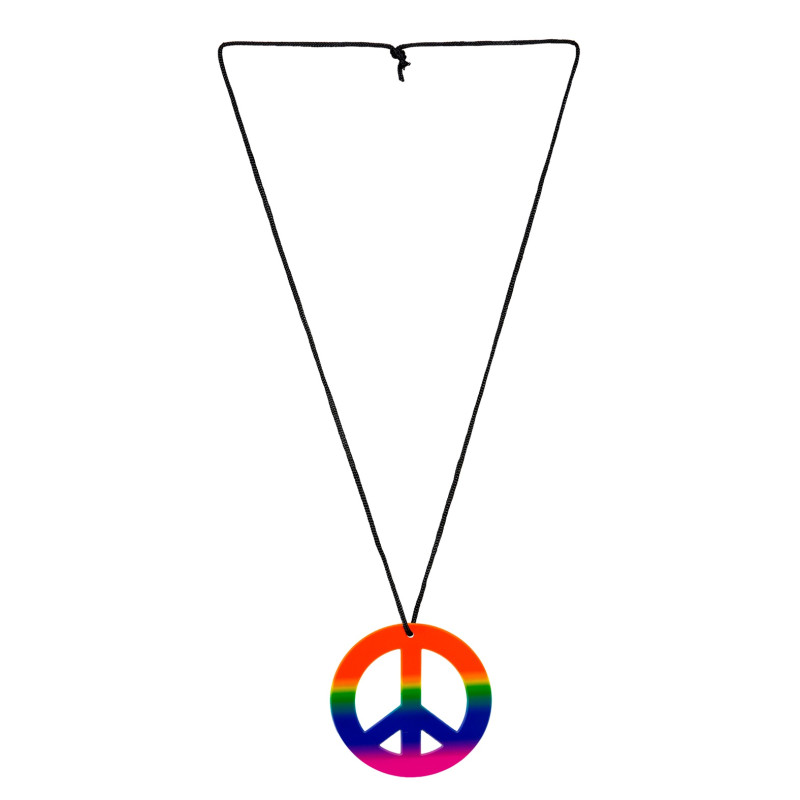 COLLIER HIPPIE ARC EN CIEL