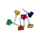SACHET DE 6 SANS GENES METAL COLOR