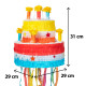 PIÑATA À TIRER GATEAU D ANNIVERSAIRE