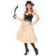 JUPE/JUPON EN TULLE CREME