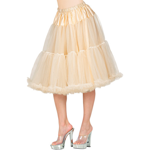 JUPE/JUPON EN TULLE CREME