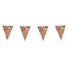 GUIRLANDE FANIONS METAL ROSE GOLD 10 METRES