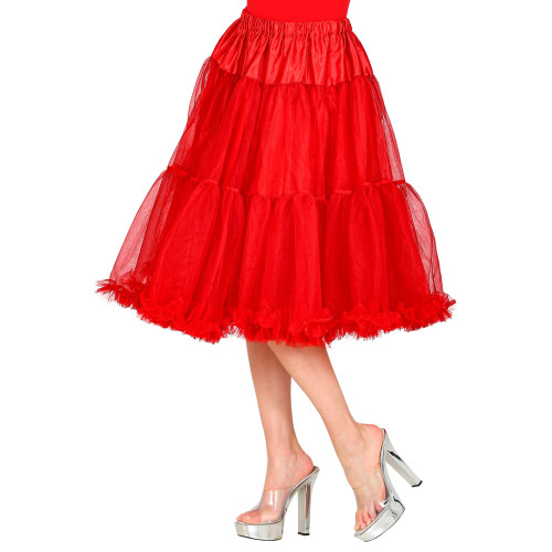 JUPE/JUPON EN TULLE ROUGE