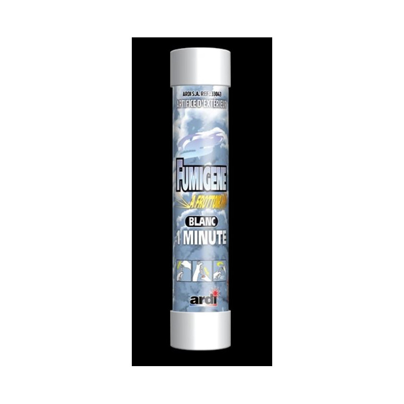 FUMIGENE A FROTTOIR 1 MIN BLANC