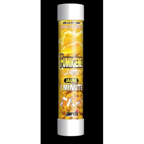 FUMIGENE A FROTTOIR 1 MIN JAUNE