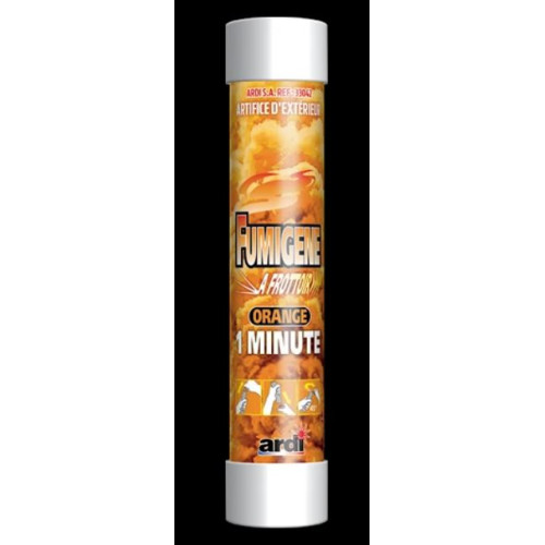 TUBE FUMIGENE FROTTOIR 1M ORANGE