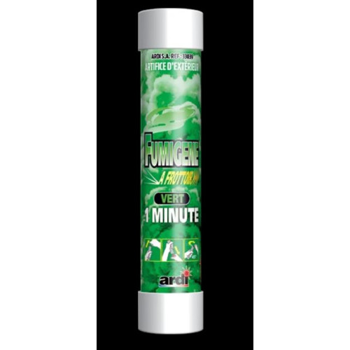 TUBE FUMIGENE FROTTOIR 1M VERT