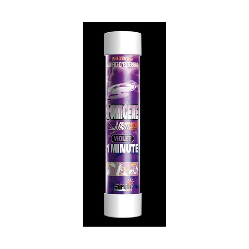 TUBE FUMIGENE FROTTOIR 1M VIOLET