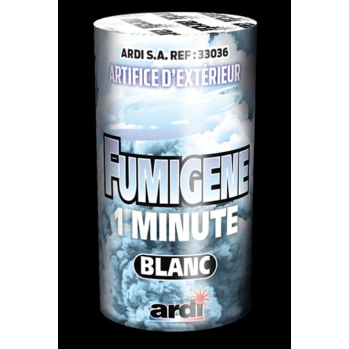 FUMIGENE 1 MIN BLANC