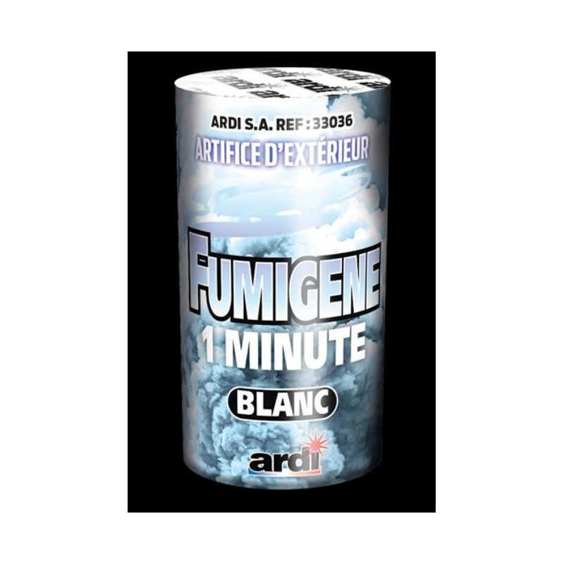 FUMIGENE 1 MIN BLANC