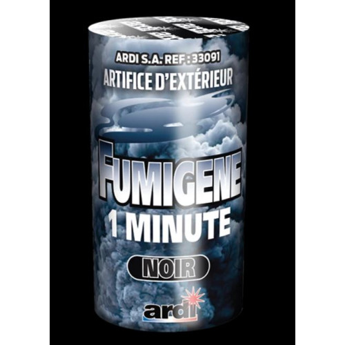 FUMIGENE 1 MIN NOIR