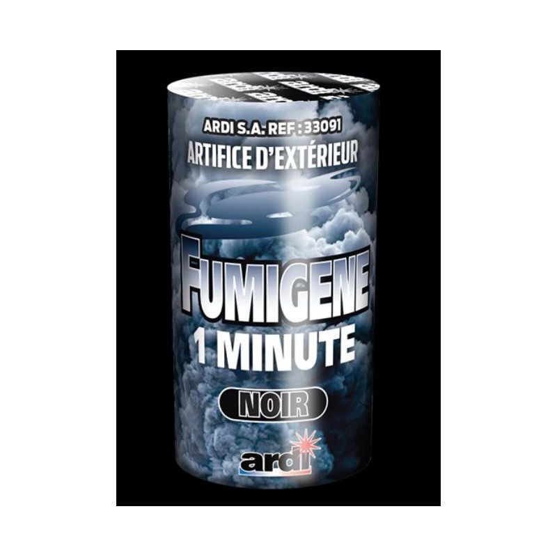FUMIGENE 1 MIN NOIR