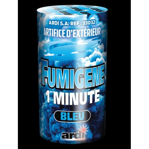 FUMIGENE 1 MIN BLEU