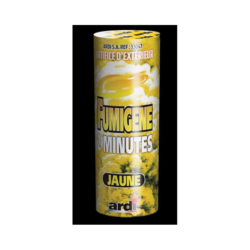 FUMIGENE 2MN JAUNE