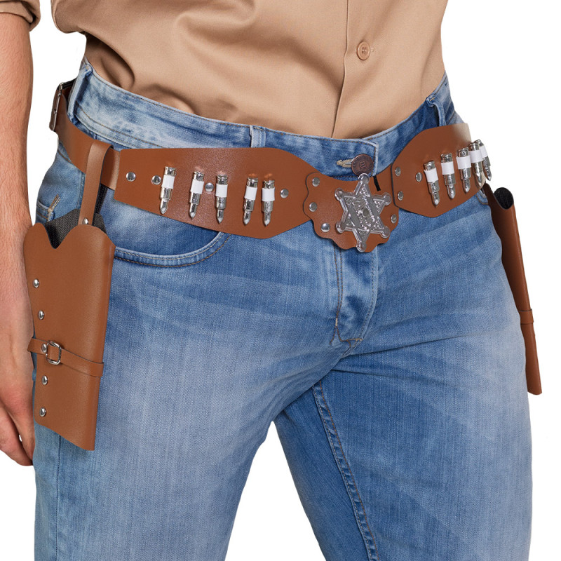 ETUI COWBOY DOUBLE SHERIFF