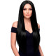 PERRUQUE EXTRA LONGUE NOIRE