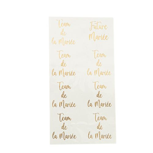 16 TATOUAGES TEAM DE LA MARIEE