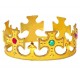 COURONNE DE ROI OR  PIERRE