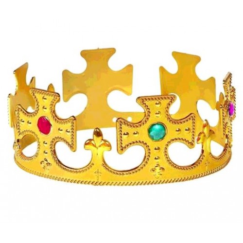 COURONNE DE ROI OR  PIERRE