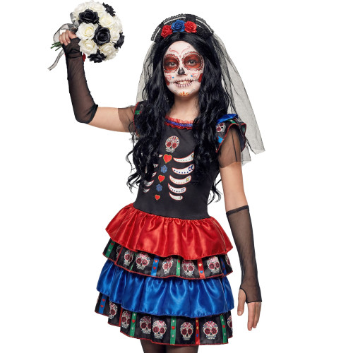 FEMME JOUR DES MORTS 140CM