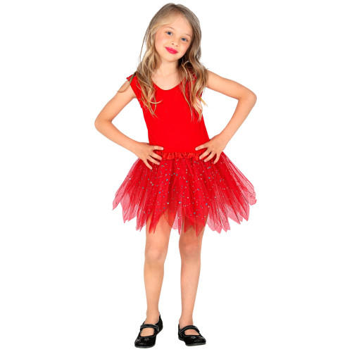 TUTU BRILLANT ROUGE
