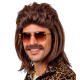 PERRUQUE AVEC MUSTACHE MULLET