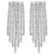 BOUCLES D’OREILLES STRASS & CHAINES