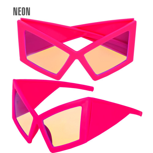 LUNETTES SUPER FLUORESCENTES ROSE