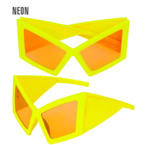 LUNETTES SUPER FLUORESCENTES JAUNE