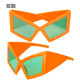LUNETTES SUPER FLUORESCENTES ORANGE