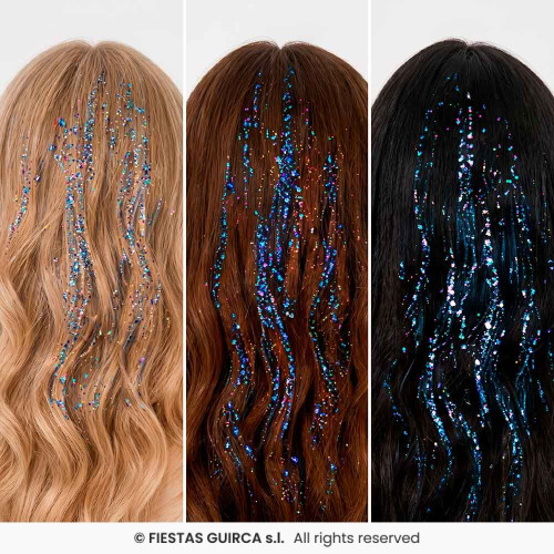LAQUE CHEVEUX  MULTICOLOR PAILLETTE
