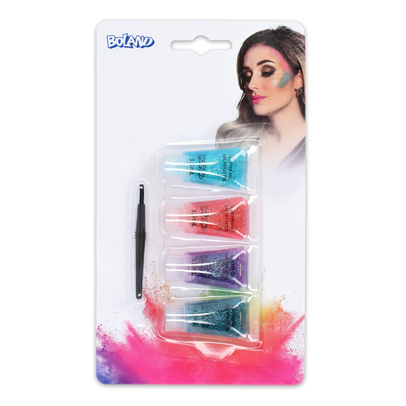 KIT DE MAQUILLAGE GLITTER GEL