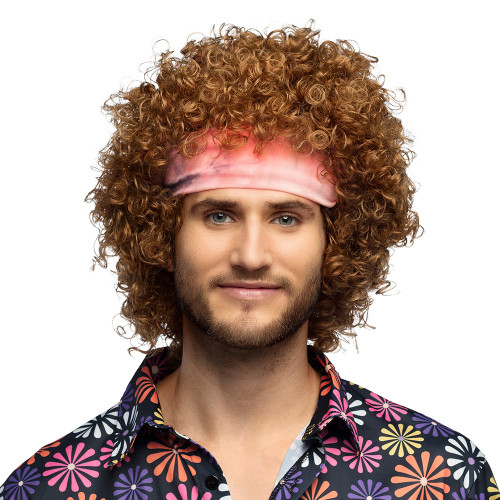 PERRUQUE HIPPIE GROOVE BANDEAU