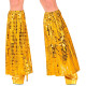JAMBIÈRES À PAILLETTES OR